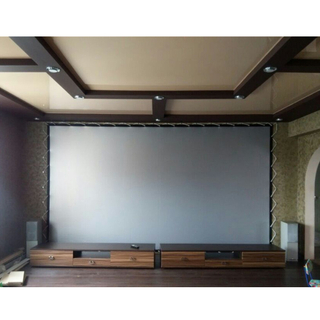 Rear Projection Screen Fabric/Flexible Rear Grey Projector Screen/Custom Size Rear Screen Fabric ,50m Length