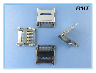 39pin Micro SD Card Connector with 1.8h