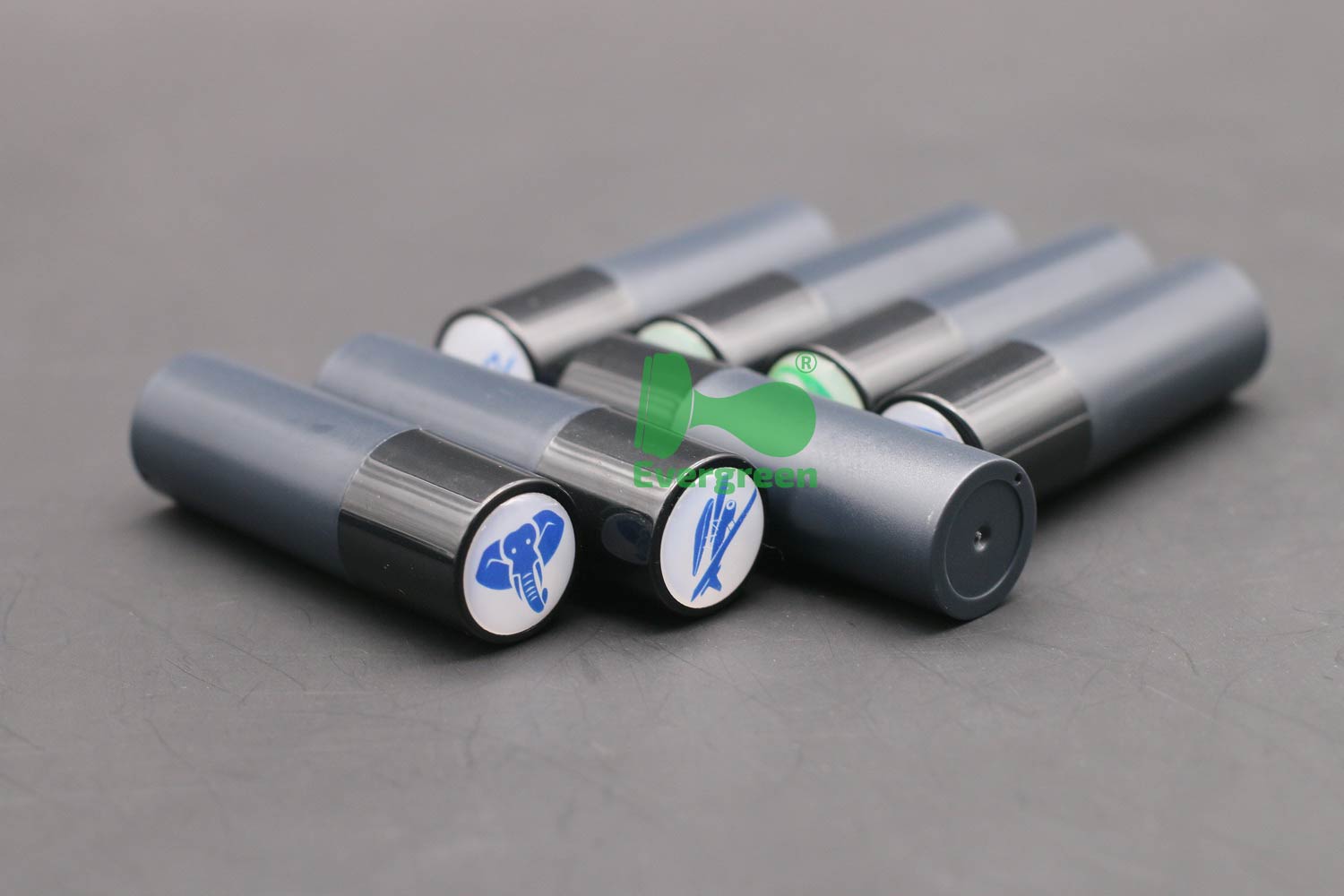 Plastic round golf ball stamps A11 Dia.11mm Various of imprints 