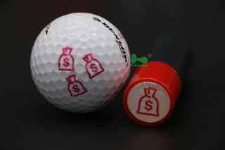 Plastic round Golf Ball Stamps A11 Dia.11mm