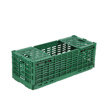 Plastic Foldable Crates for Moving Transport Fresh Cut Flower