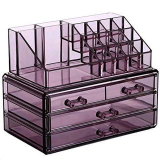 Custom Color Acrylic Makeup Display Stand Cosmetic Display Stand