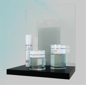 Wholesale Cosmetics Set Box Makeup Container Display Stand For Skin Care Set