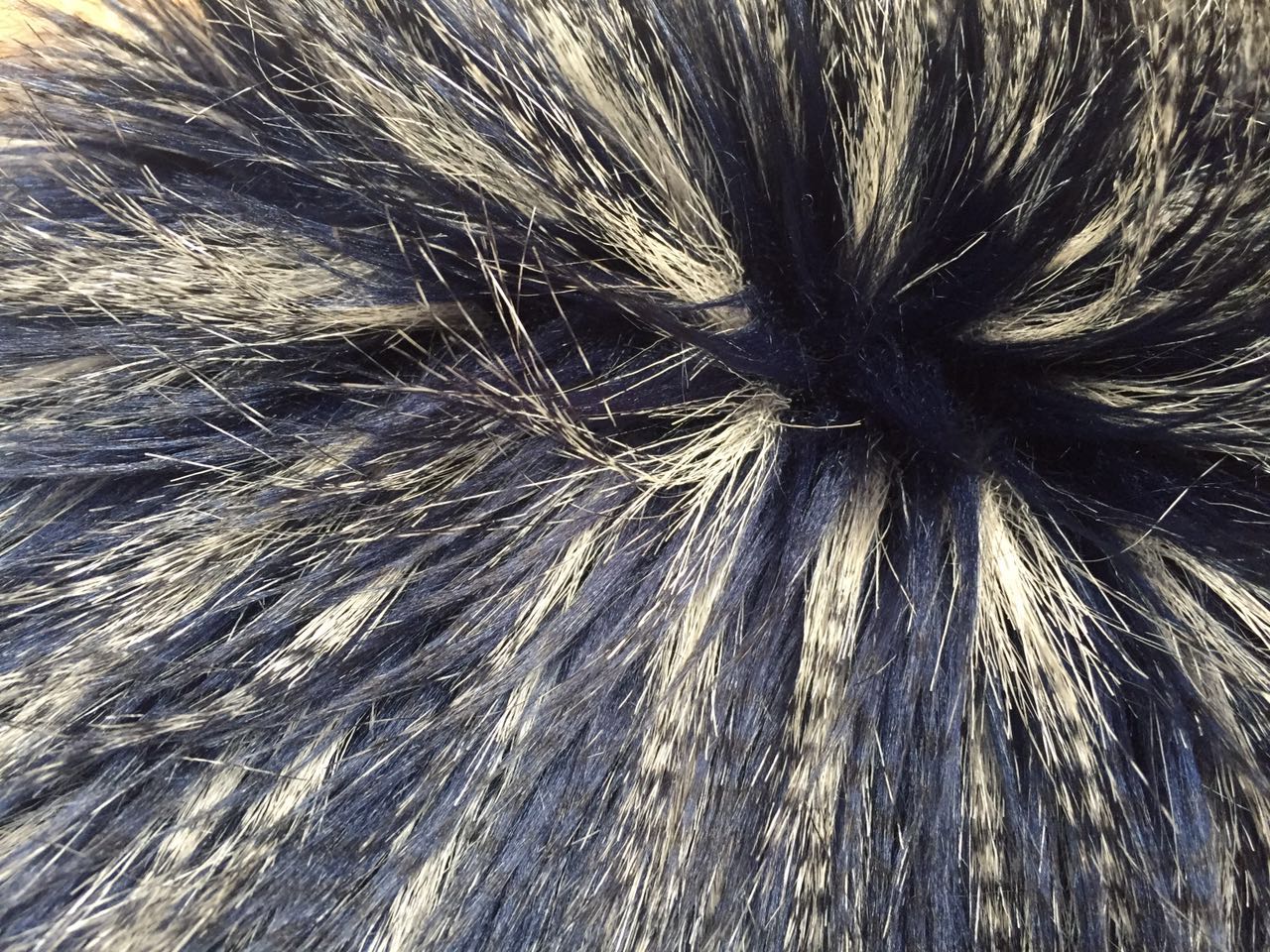 peacock imitation fack fur