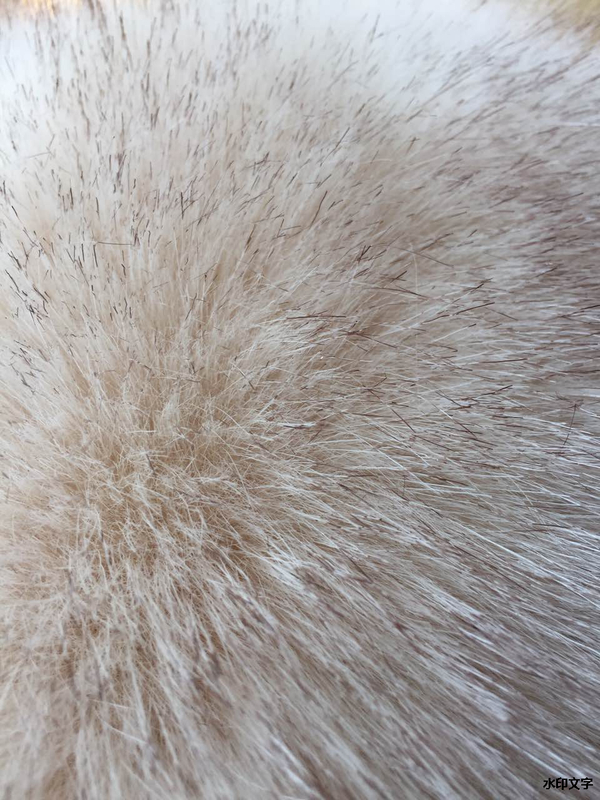 series of fox imitation fack fur