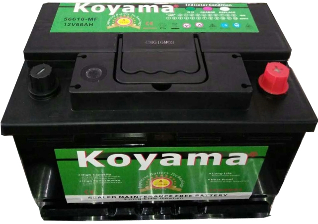 DIN Maintenance Free Auto Battery 