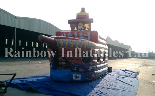 RB11012(5x2.8x4.5m) Inflatable Cheap Attractive Pirate Ship, Inflatable Pirate Boat Bouncer