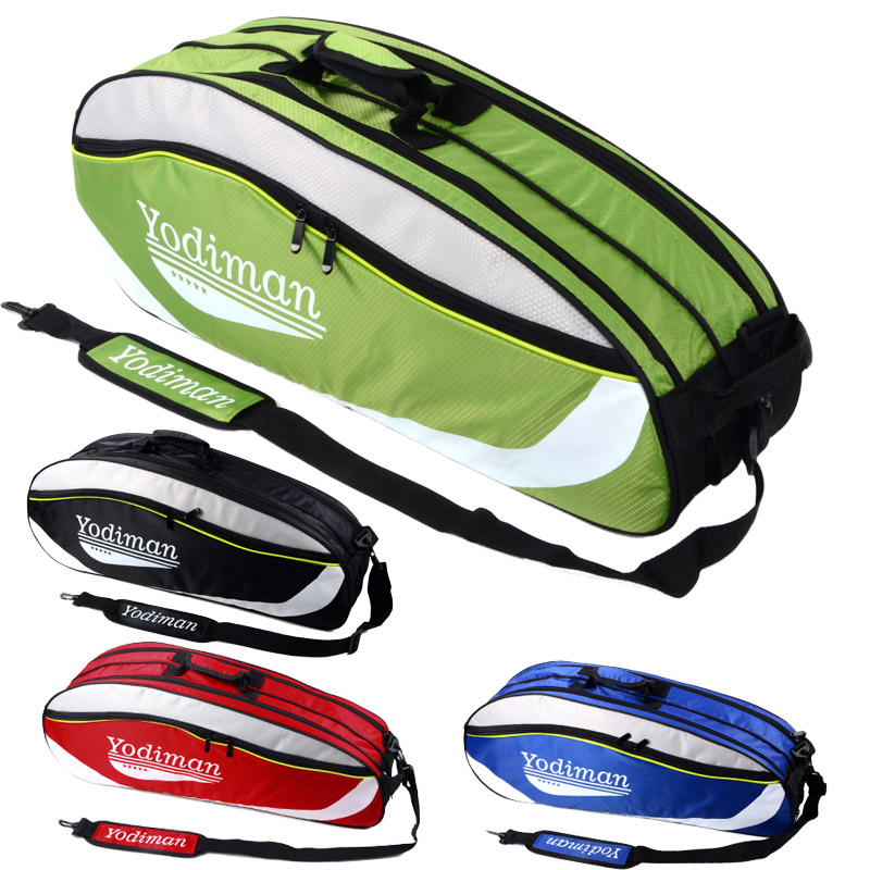 Custom 6 Pack Tennis Bat Racket Racquet Backpack Bag
