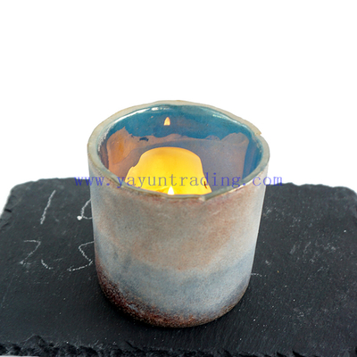 Yayun custom design 250ml vintage glass candle holder for wedding