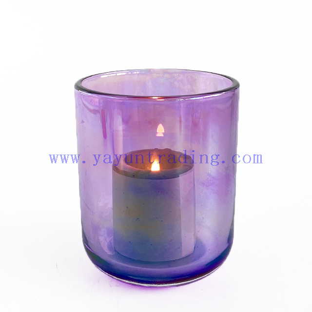 Buy China Wholesale Decorative 16oz Spring Frosted Matte Ombre Colored  Glass Candle Jar Mason Jar For Daily Use & Glass Candle Jar $0.6