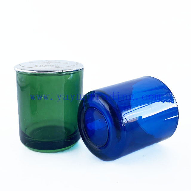 Best Selling Round Bottom 12oz Glass Candle Making Holder/jar/vessel