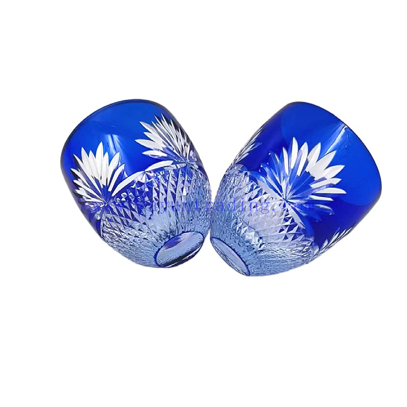 2023 Yayun hand made crystal sake glass