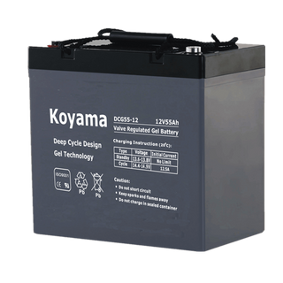 12V55AH Deep Cycle Gel Battery DCG55-12 Group 22NF