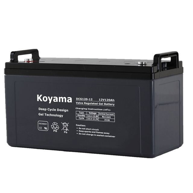 12V120AH Deep Cycle Gel Battery DCG120-12