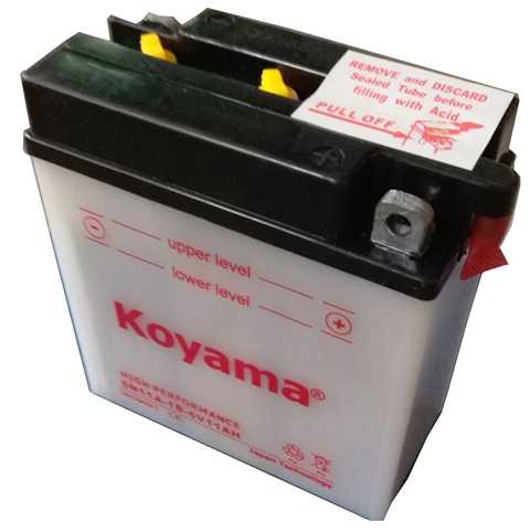 Conventional Motorcycle Battery 