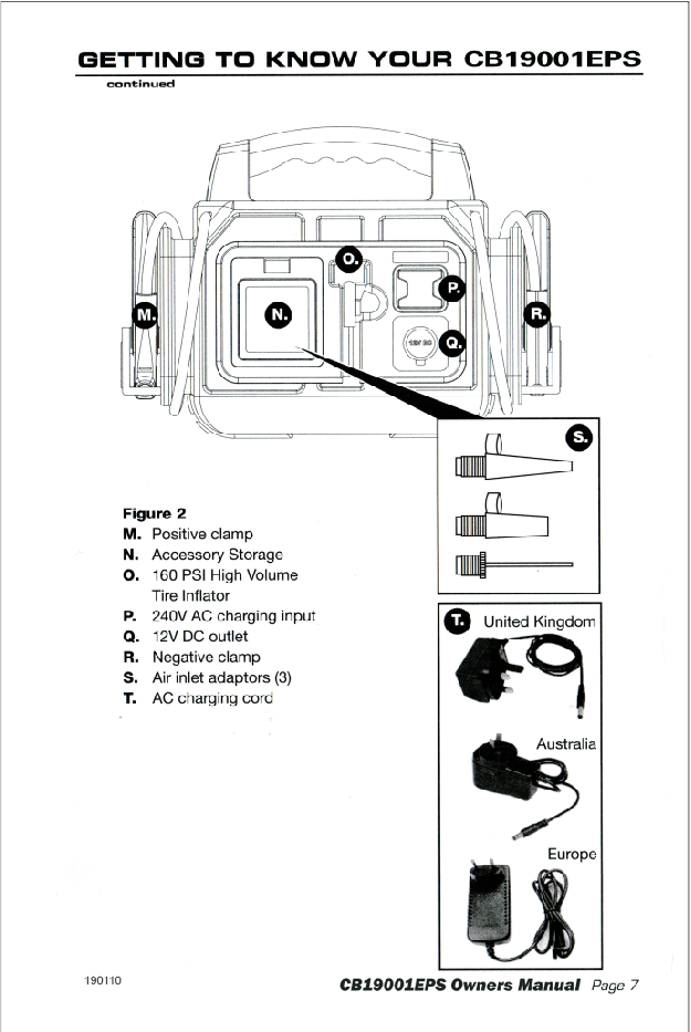 Vehicle Jumpstarter & Tire Inflator