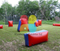 RB50031（customized）Inflatable giant outdoor paintball bunkers for sale