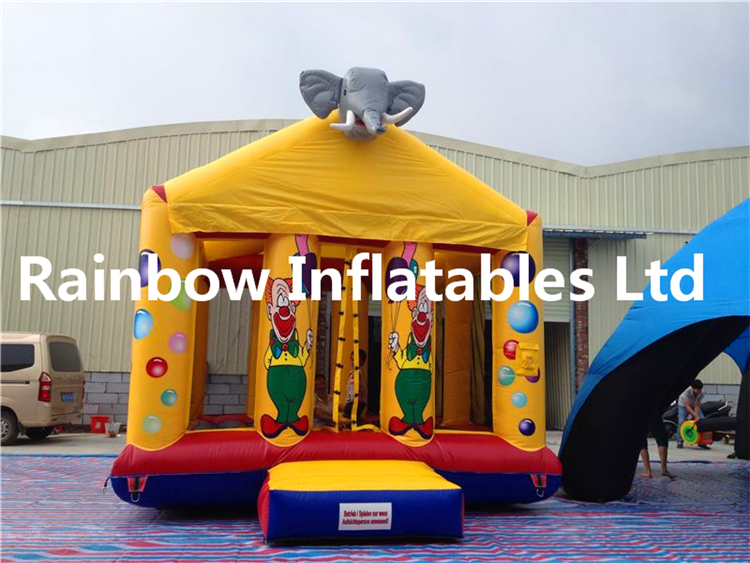 RB1054（5x4m）Inflatable Cute Elephant Bouncer 