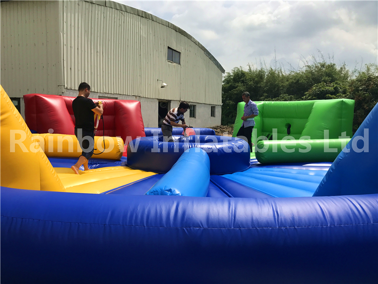 RB91019-1（dia 9m ）Inflatables four people fierce ball game