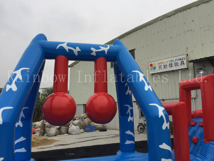 RB5056(15x2.5x2m) Inflatable New High Quality long Obstacle Course