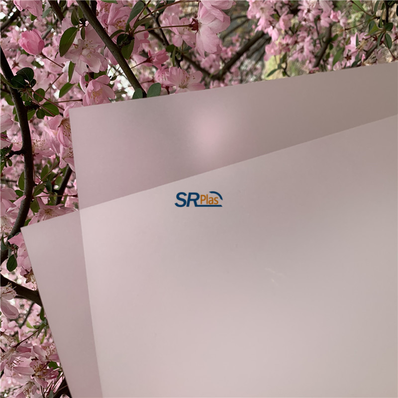 Semitansparent Scratch Resistance Polycarbonate Film