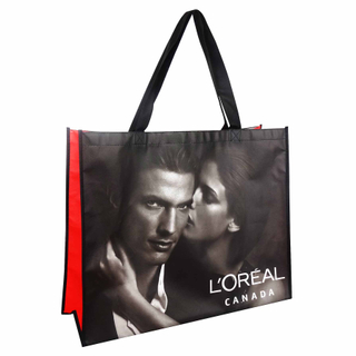 Laminated PP Woven Shopping Tote