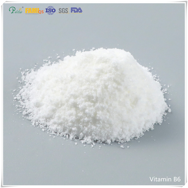 Polvo de alta calidad de clorhidrato de piridoxina, vitamina B6 HCL