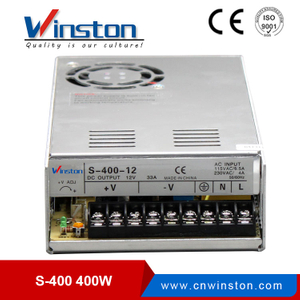 400W S-400 110VAC Entrada 5V 12V 24V 48V Unidad de fuente de alimentación