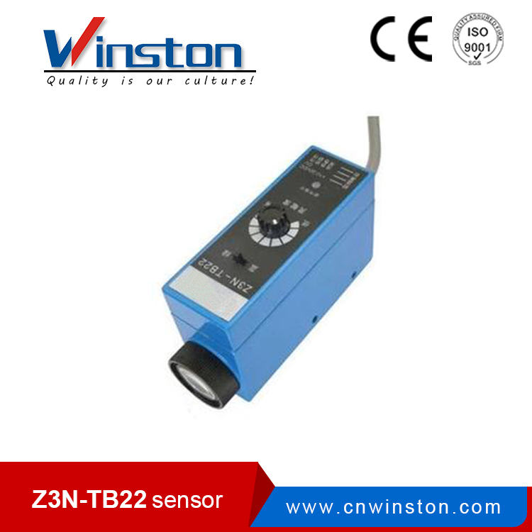 Sensor de marca de color fotoeléctrico de alta sensibilidad Z3N-TB22