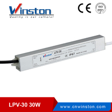 fuente de alimentación led impermeable LPV-30W para tiras led