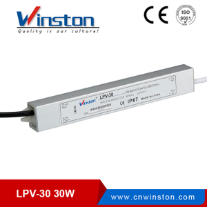 водонепроницаемый LPV-30W светодиодный блок питания для светодиодных лент