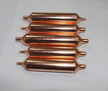 Accumulateur de tube de cuivre de réfrigération en ligne