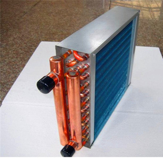 Bobina de radiador intercambiador de calor de agua a aire para horno de madera al aire libre 20*20