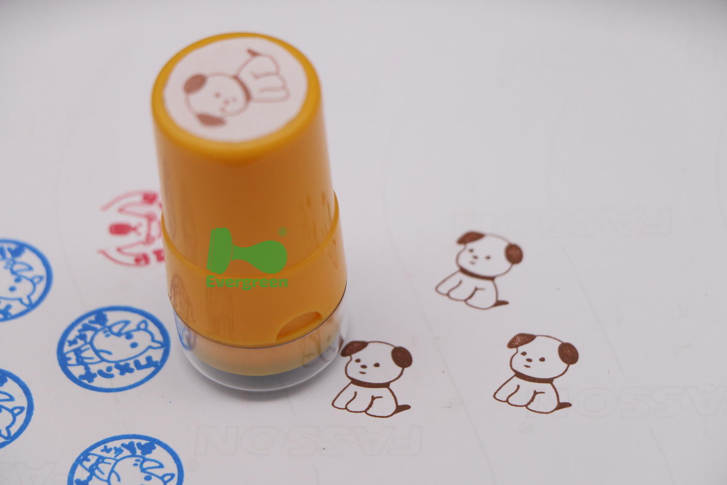 Best Self Inking Plastic Fun Stamps Set