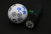 Customized round plastic Golf Ball Stamps Dia.12mm 