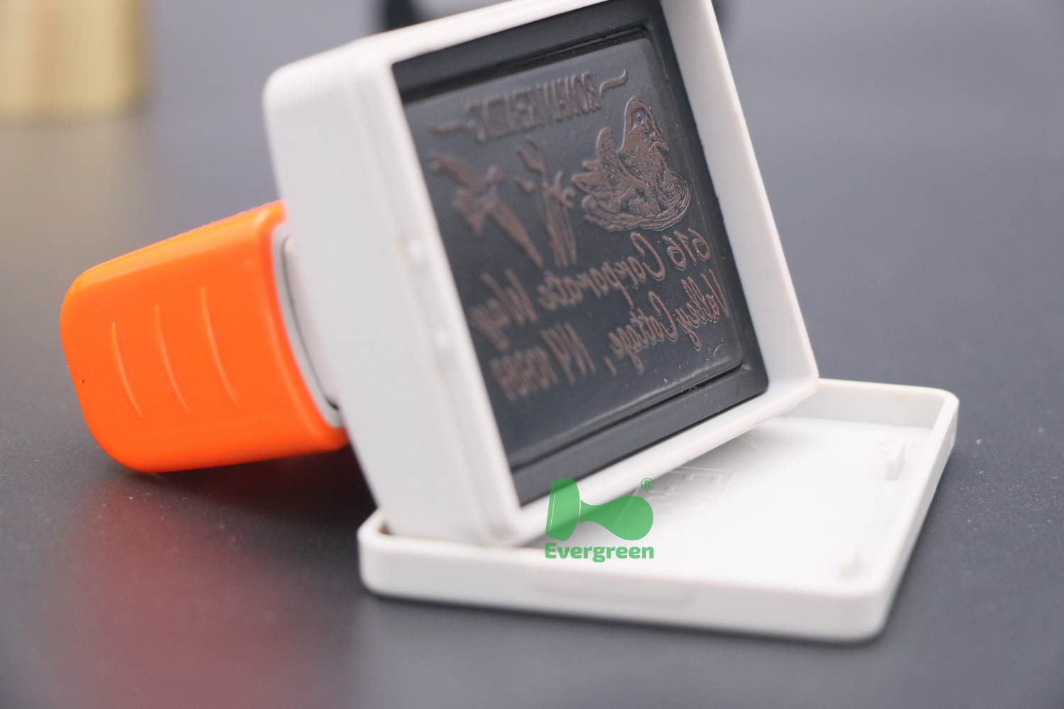 Dual foam flash stamps Rectangle F2767 Imprint size : 27×67mm 