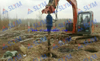 Slym Earth Auger for Excavator