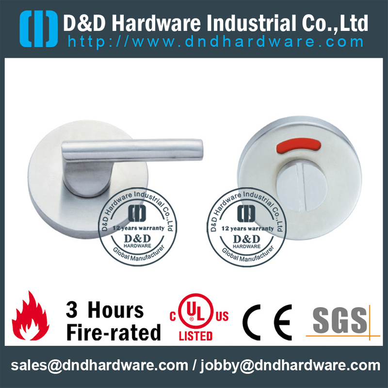 Aço Inoxidável 304 indicador prático de alta qualidade para a porta do toalete -DDIK012