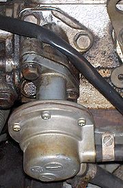 Mechanical fuel pump, fitted to cylinder head.jpg