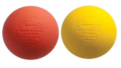 Champion lacrosse balls for team sport