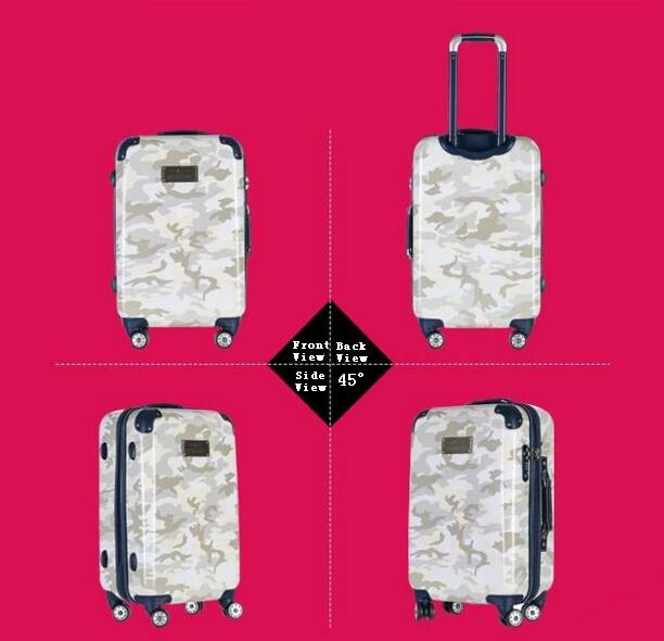 Trolley Travel Suitcase with Luggage for Sports, Military, Duffle