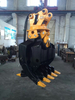 Digger Attachment Hydraulic Rotating Wood Grapple for Excavator