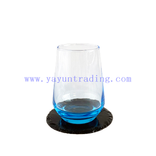 Crystal Blue Glassware Cold Tea/water/wine Drinking Cup