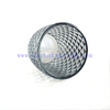 Popular 170ml Translucent Empty Horn Grey Glass Candle Cup