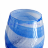 New Design Shiny Egg Shaped Glass Candle Jars Luxury Candle Vessels