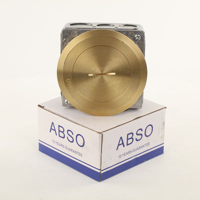 Abso Brand Floor Universal Duplex Single Metal Box Socket Outlet