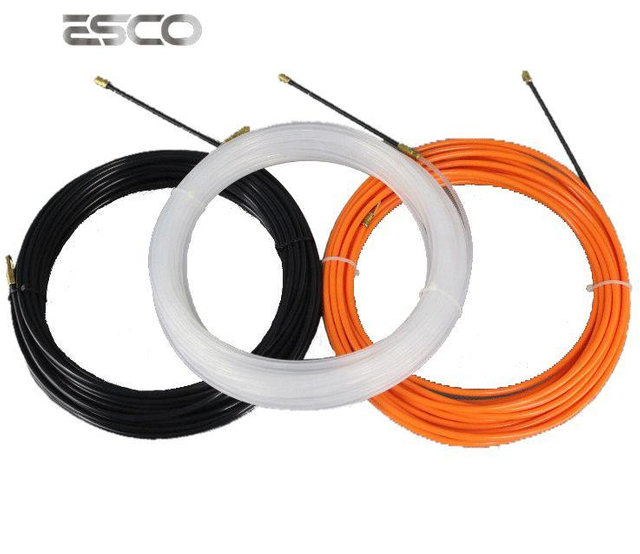 5m/10m Cable Nylon Fish Tape Tape Electrical Cable Pulling Tools