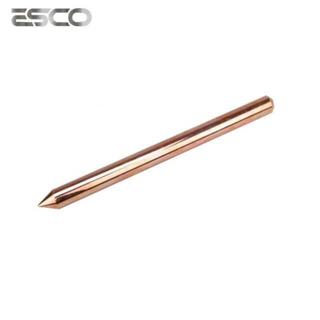 Electrical Pure Threaded Copper Bonded Earth Rod for Earth System