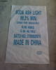 Luz de ceniza de soda