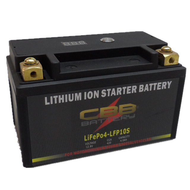 12.8V 4ah LiFePO4 Lithium Starter Battery LFP10S